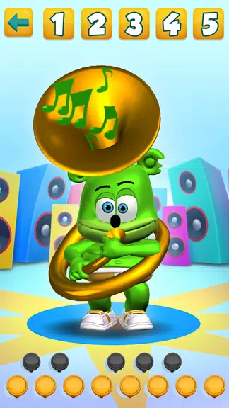 Talking Gummy Bear Kids Games Screenshot 3