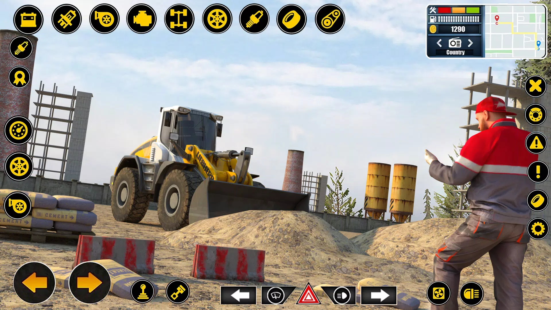3D City Road Construction Game स्क्रीनशॉट 1