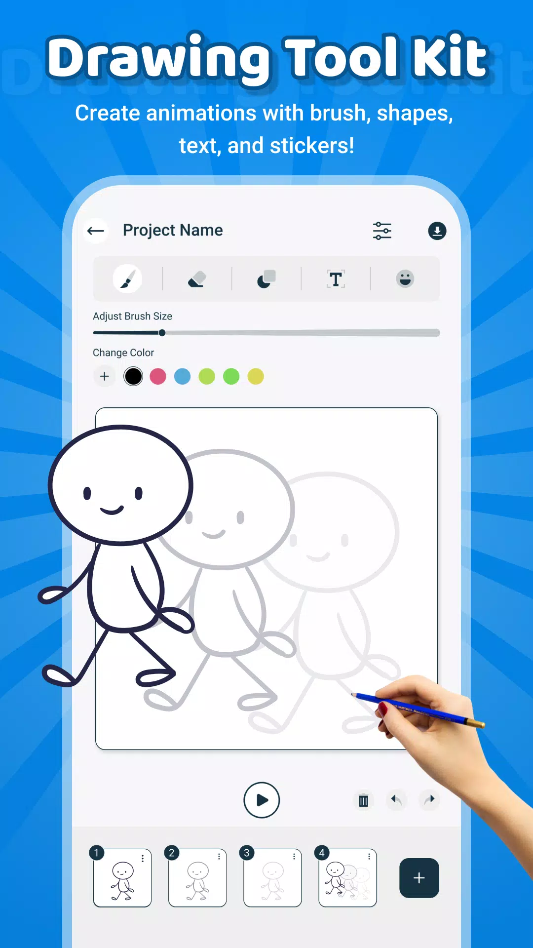 Schermata Flipbook: Draw Animation Maker 1