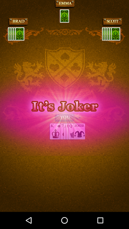 Old maid for Mobile(the card game) Capture d'écran 1