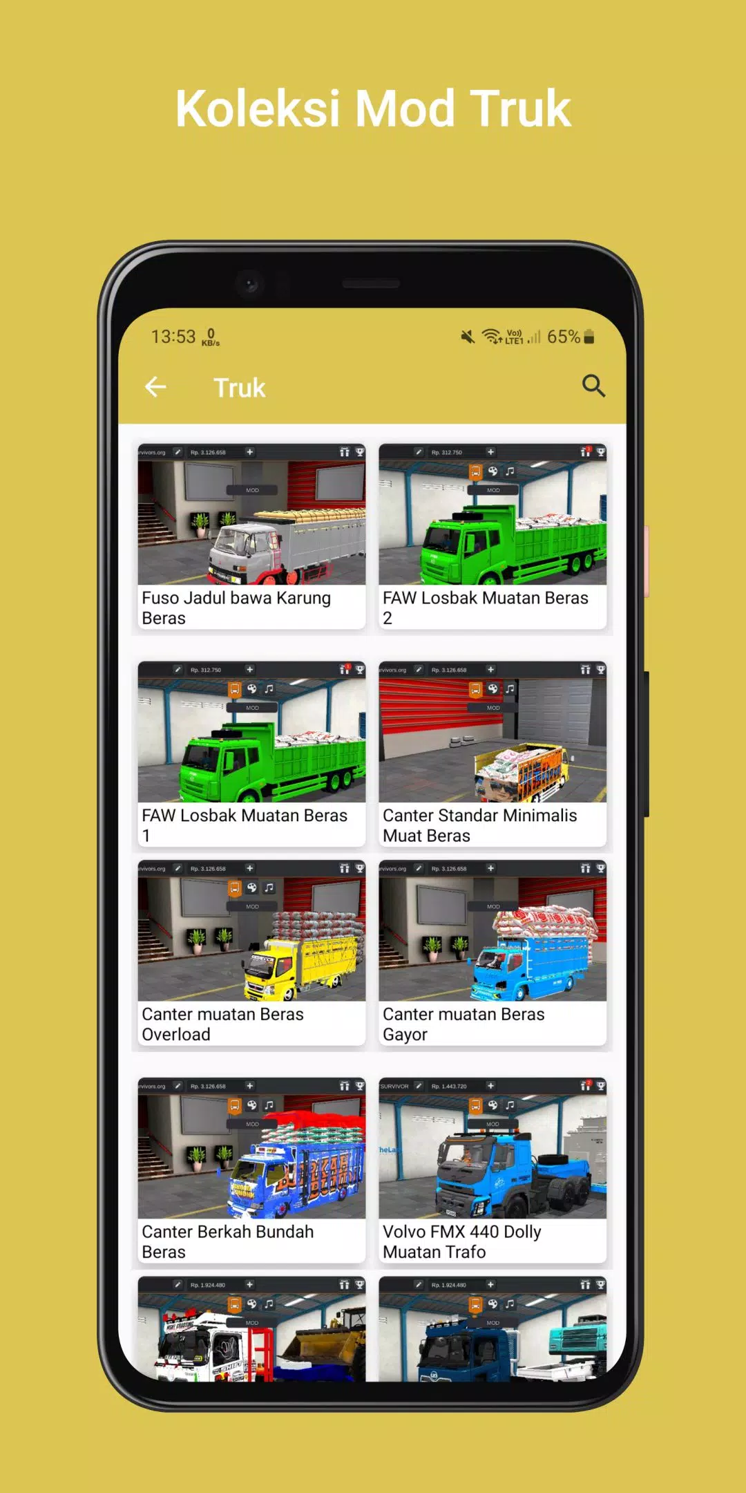 MOD Bus Simulator Indonesia ဖန်သားပြင်ဓာတ်ပုံ 2