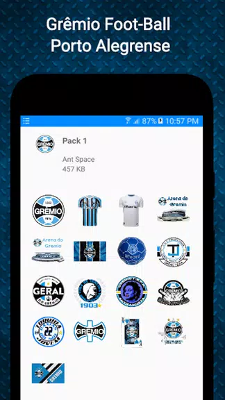 Grêmio Stickers for WhatsApp ภาพหน้าจอ 2