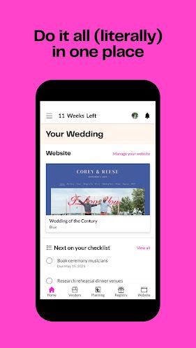 The Knot Wedding Planner Schermafbeelding 1