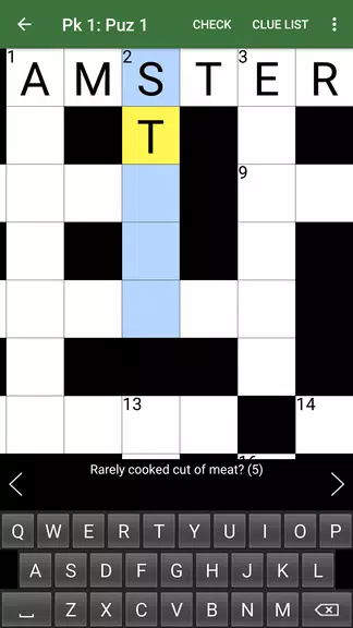 Cryptic Crossword Lite Tangkapan skrin 3