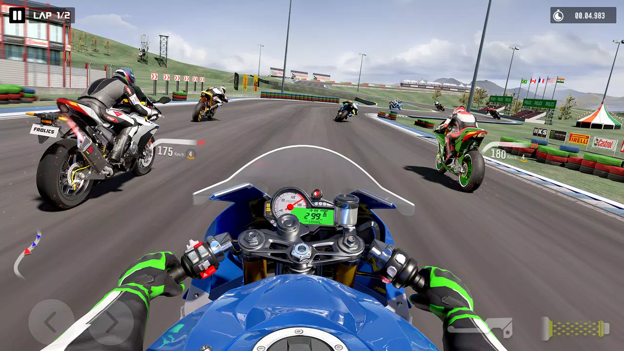 Moto Max: Bike Racing Games 3D Captura de tela 3