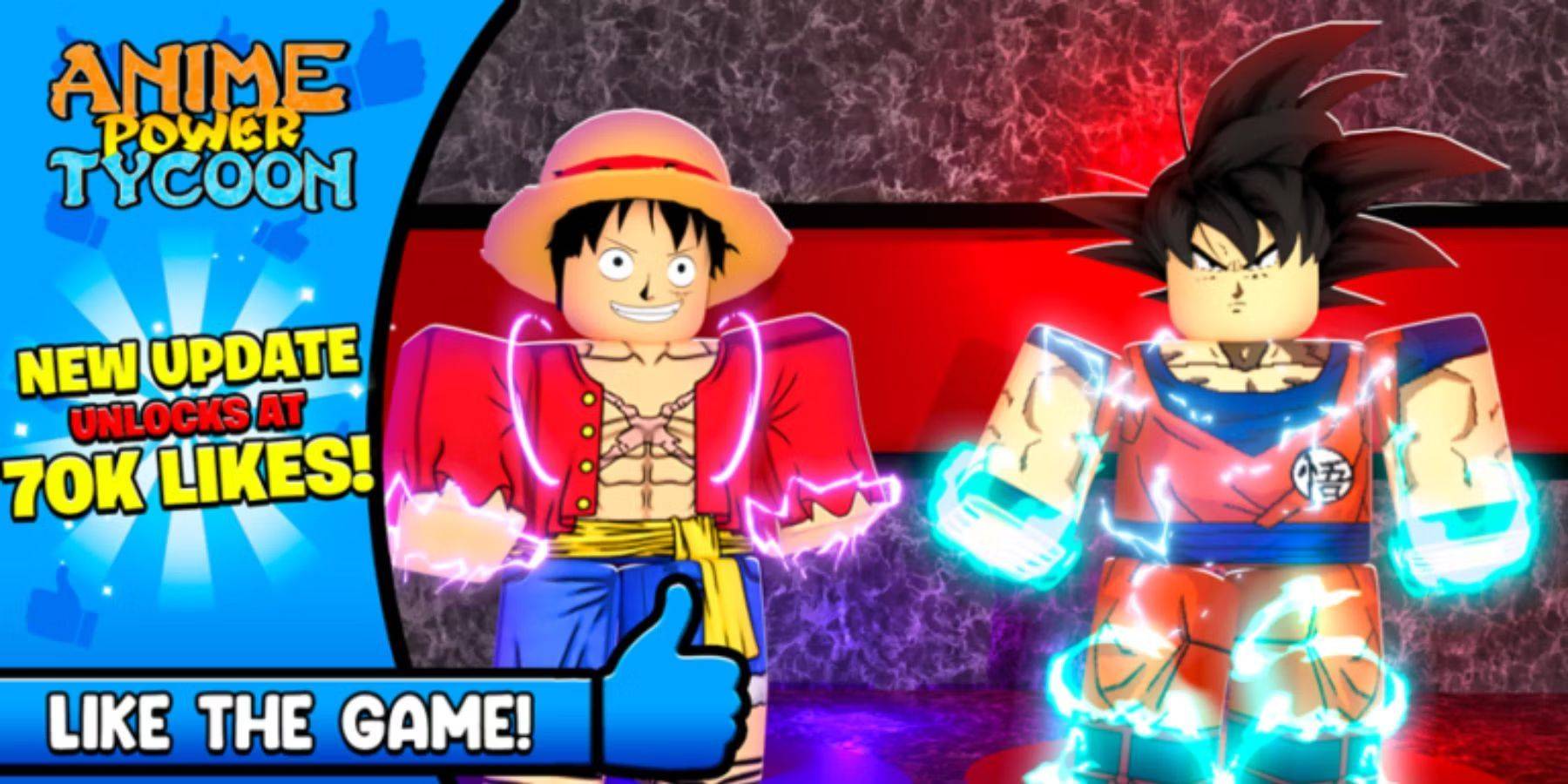 Roblox Anime Power Tycoon Codes: Update januari 2025