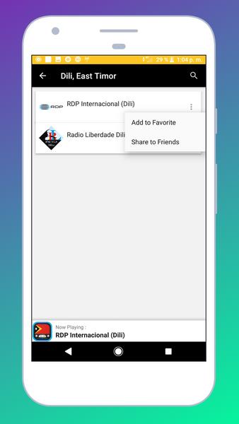 Radio East Timor: Radio Online应用截图第2张