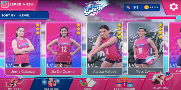 Creamline Good Vibes Smash Ảnh chụp màn hình 0