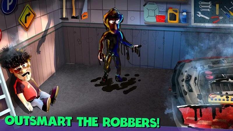 Scary Robber Home Clash Ảnh chụp màn hình 2