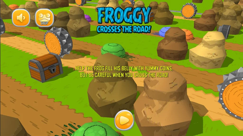 Jumppy Frog Cross Forest Tangkapan skrin 0