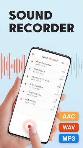 Sound Recorder Plus: Voice Rec Screenshot 0