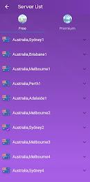 VPN Australia - Turbo Secure ภาพหน้าจอ 1