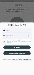 Go VPN - Google One-Key SignIn Tangkapan skrin 0