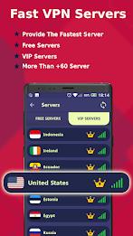 Schermata USA VPN -Safe Secure VPN Proxy 1