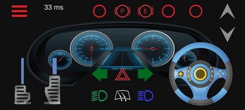 Steering Wheel Emulator(Euro Truck) Скриншот 0