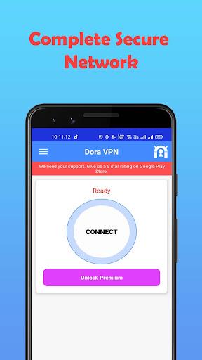 Dora VPN - Secure VPN Proxy スクリーンショット 0