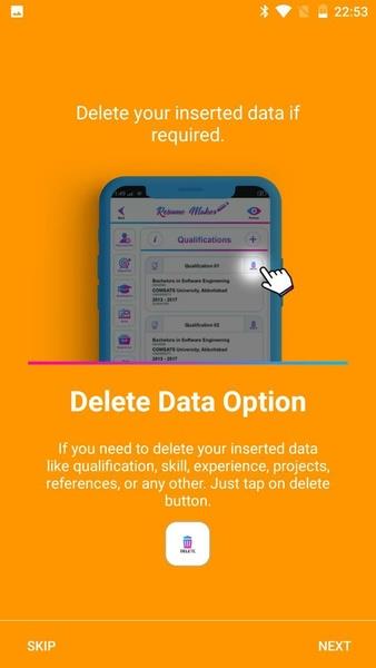 Free Resume Maker ภาพหน้าจอ 3