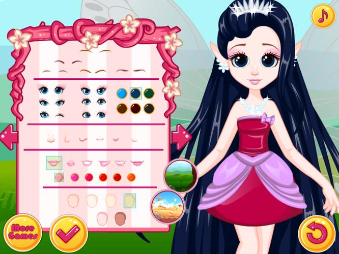 Fairy Dress Up - Girls Games Capture d'écran 2