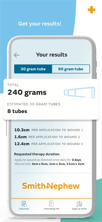 SANTYL* Dosing Calculator Captura de pantalla 0