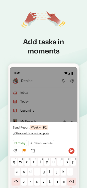 Todoist: to-do list & planner Screenshot 3