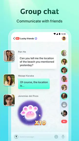 Kito - Chat Video Call Скриншот 1