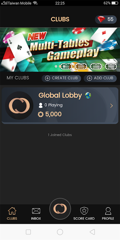 card club - hee hee Club ဖန်သားပြင်ဓာတ်ပုံ 1