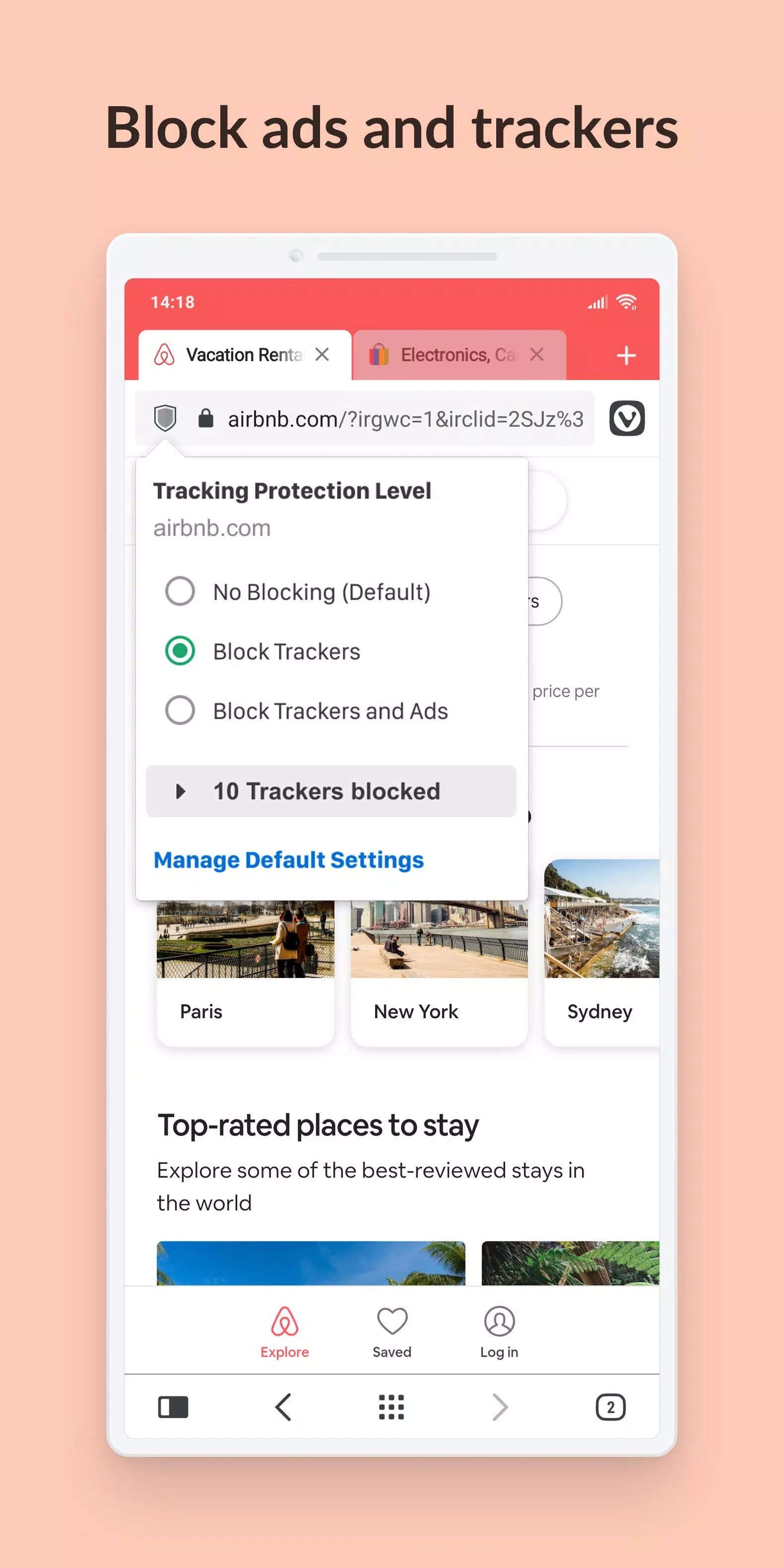 Vivaldi Browser Snapshot Tangkapan skrin 0