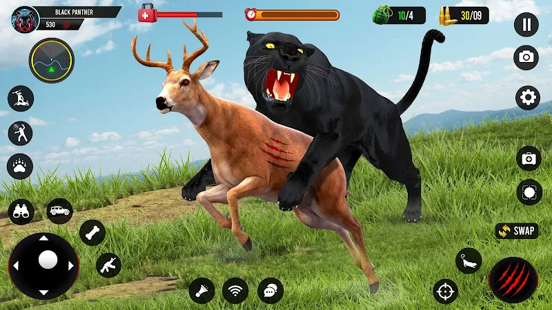 Black Panther Simulator Games Скриншот 1