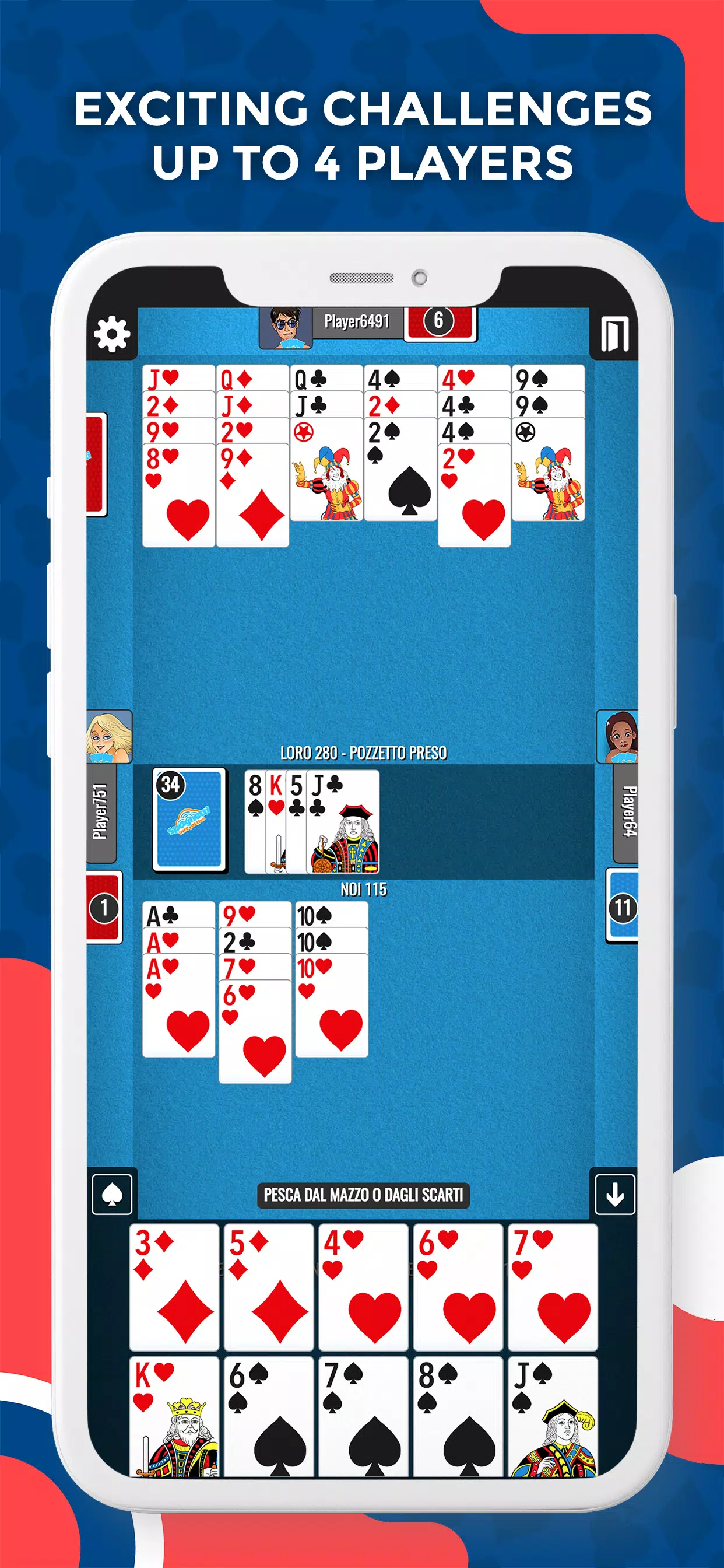 Burraco Più – Card games Screenshot 1