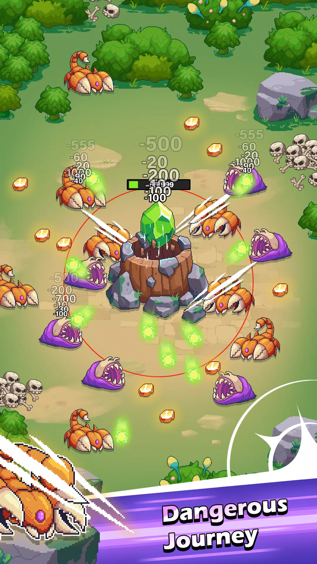 Pixel Defense: Idle TD ဖန်သားပြင်ဓာတ်ပုံ 0