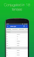 Italian Verb Conjugator स्क्रीनशॉट 2