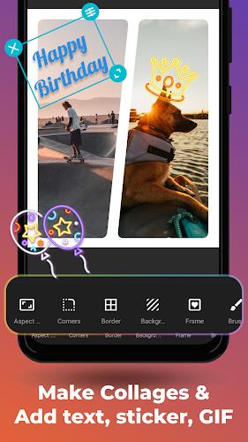 Schermata Video Editor & Maker AndroVid 3