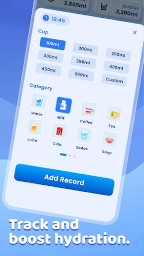 Water Reminder - Drink Tracker ภาพหน้าจอ 1