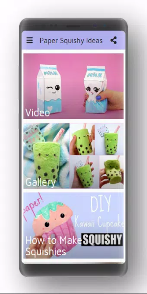 Paper Squishy Ideas ภาพหน้าจอ 0
