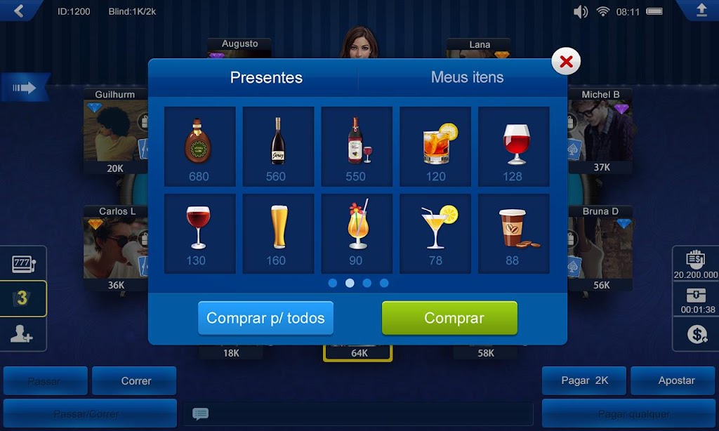 Poker Brasil HD Zrzut ekranu 2