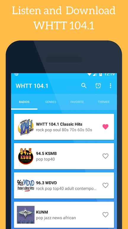 WHTT 104.1 Classic Hits Radio Buffalo New York Schermafbeelding 0