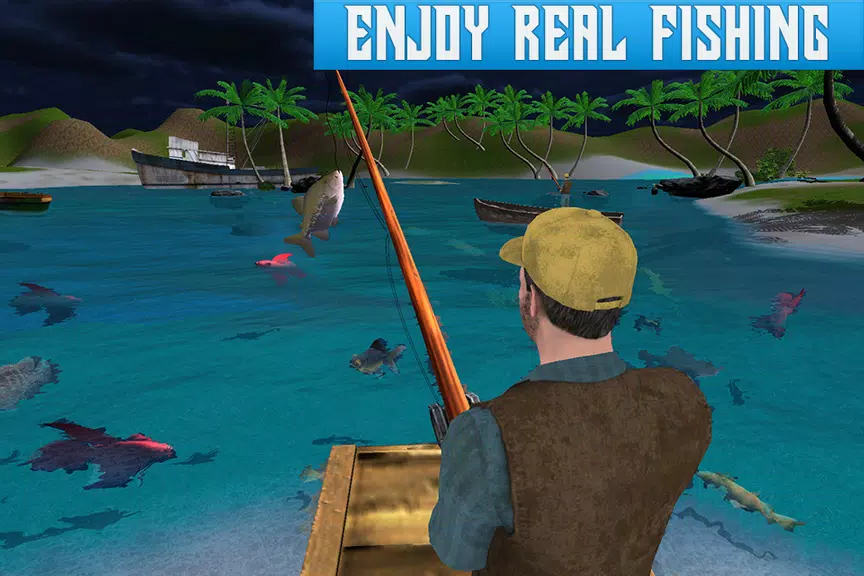 Boat Fishing Simulator Hunting Tangkapan skrin 2
