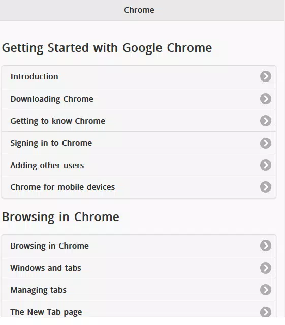 Tutorials for Web Browser Capture d'écran 0