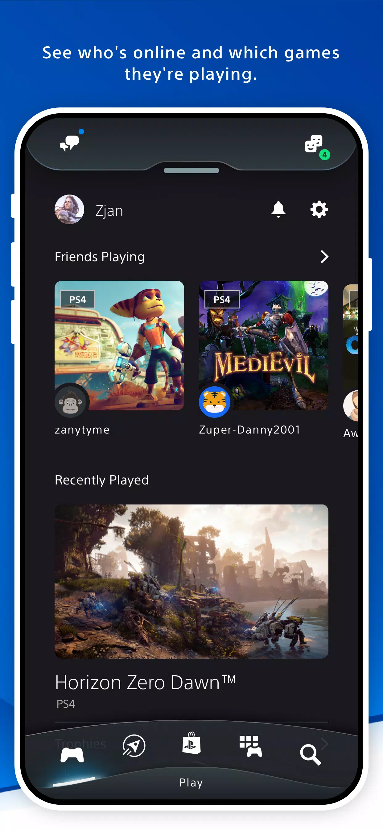 PlayStation App應用截圖第1張