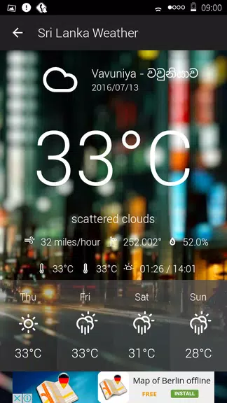 Sri Lanka Weather Captura de pantalla 3