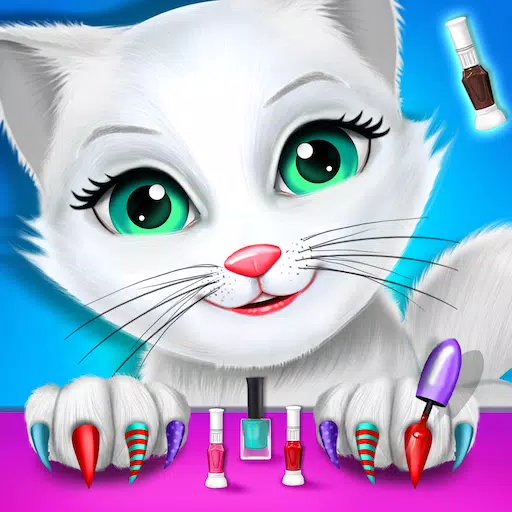 Kitty Nail Salon Daycare Cute