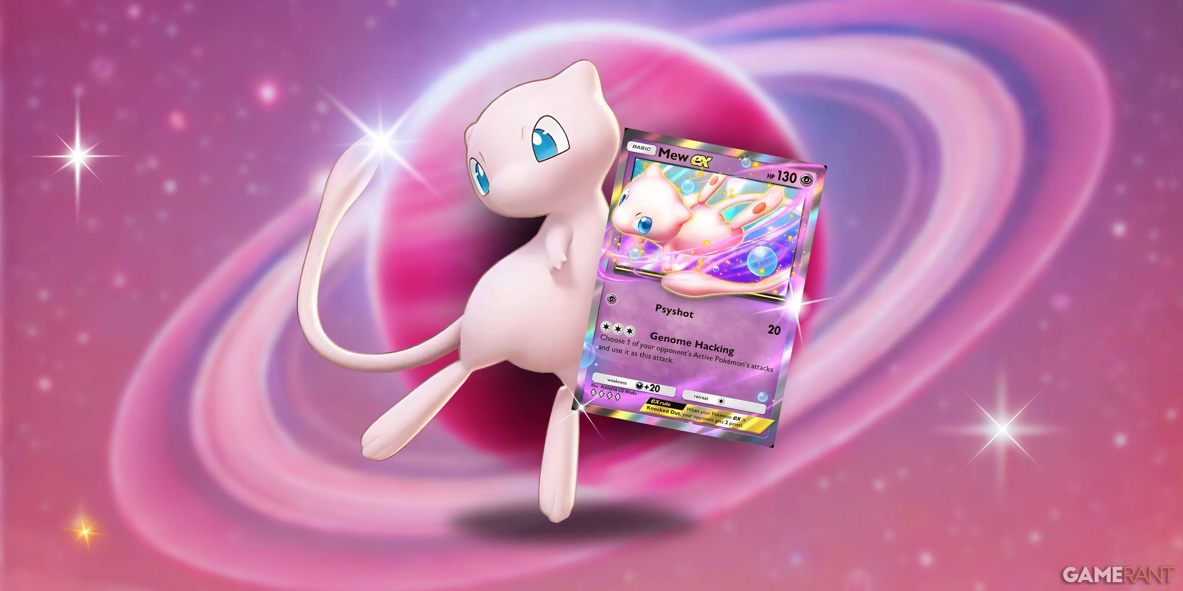 Pokemon Pocket : 최고의 Mew Ex 데크 빌드