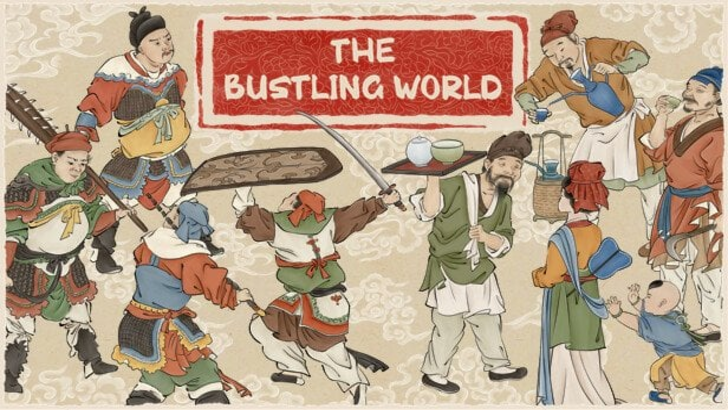 Datum und Uhrzeit der Veröffentlichung von The Bustling World