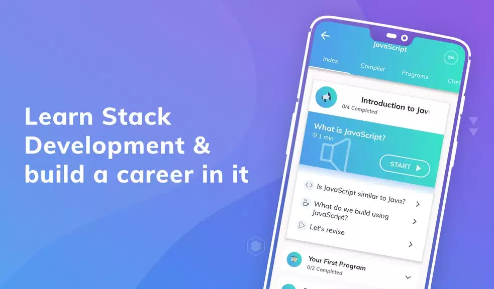 Learn Full Stack Development Ảnh chụp màn hình 2