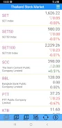 Thailand Stock Market, Stocks Ảnh chụp màn hình 0