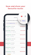 Unreserved: Bus Timetable App स्क्रीनशॉट 3