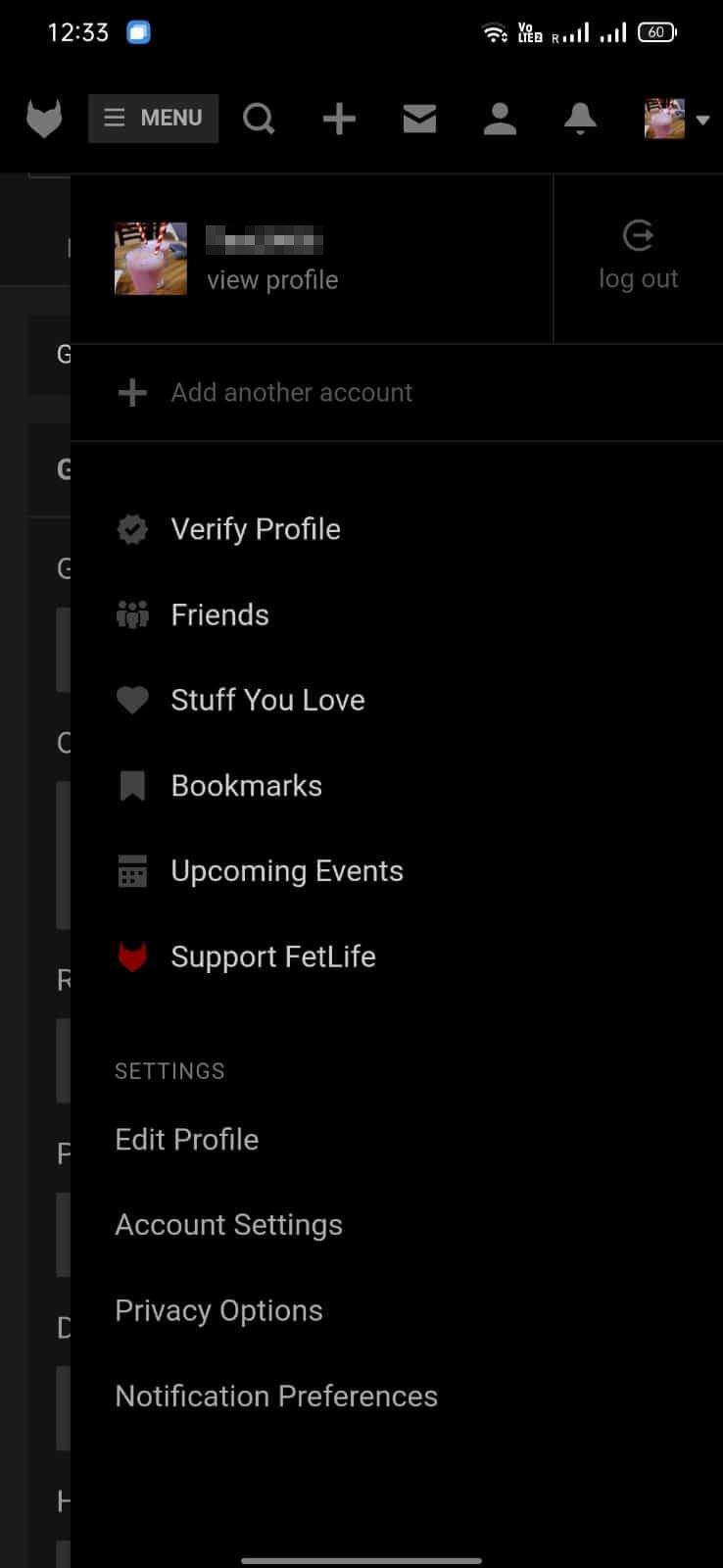 FetLife ภาพหน้าจอ 2