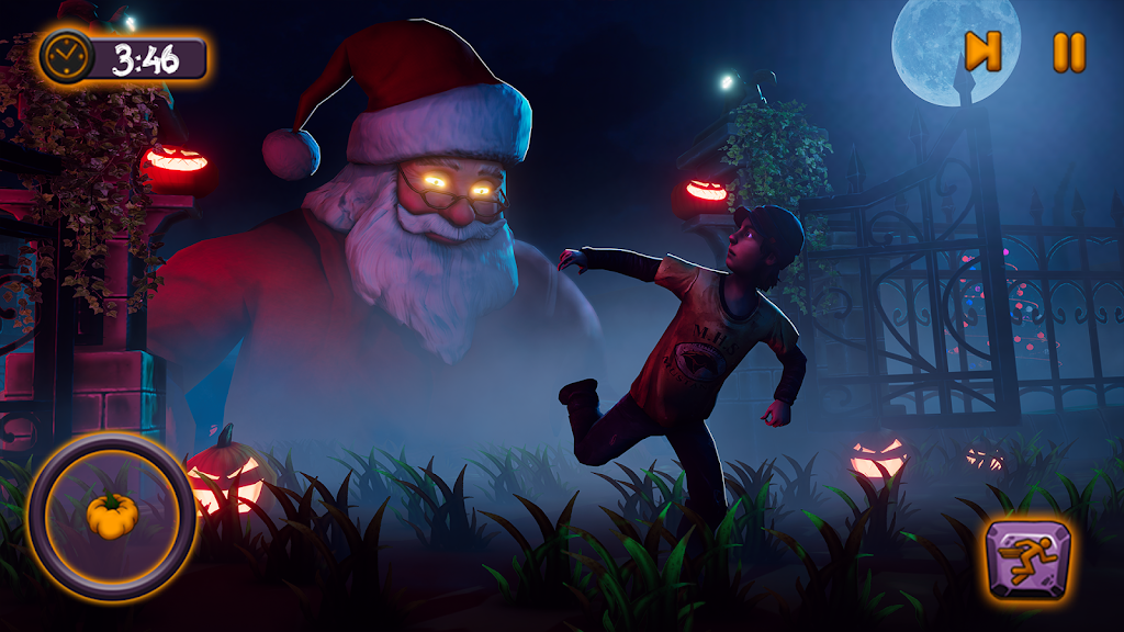 Scary Santa Horror Escape Game Screenshot 2