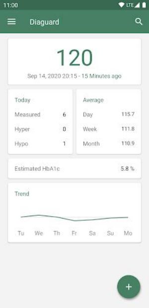 Diaguard: Diabetes Diary Ekran Görüntüsü 0