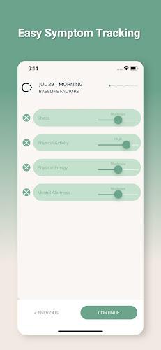 Commonality Health Tracker Captura de tela 2